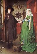 EYCK, Jan van The marriage of arnolfini France oil painting artist